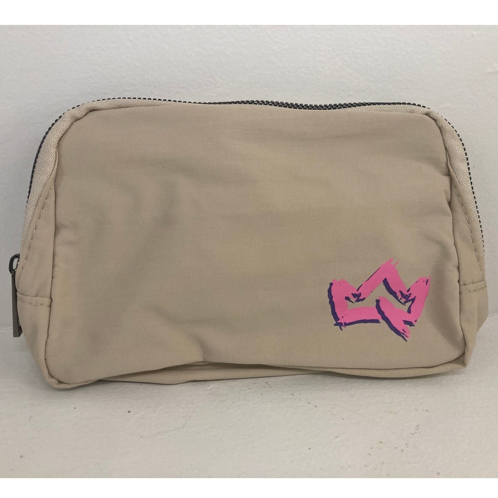 Primal Queen Promotional Fanny Pack Crossbody Bag Pink Crown Neon Grunge Travel